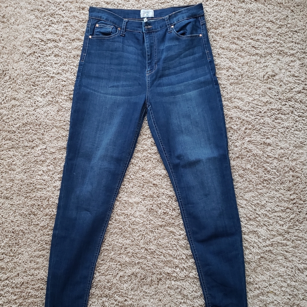 Celebrity Pink Dark Blue Skinny Jeans